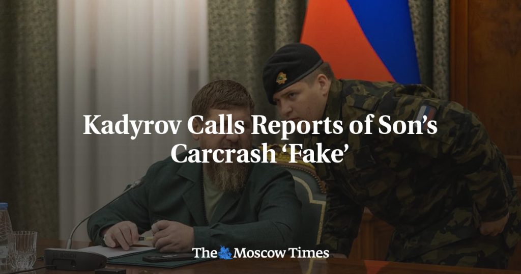 Кадыров назвал сообщения о ДТП с участием сына «фейком»
