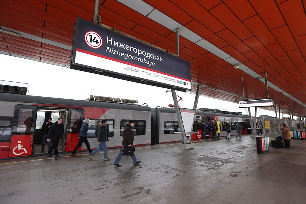 Станция МЦК "Нижегородская" открылась по временной схеме Станция МЦК "Нижегородская" открылась по временной схеме
