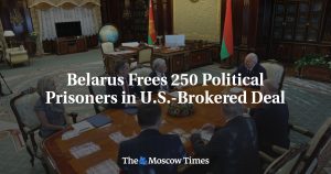 Беларусь освобождает 250 политзаключённых в рамках сделки при посредничестве США