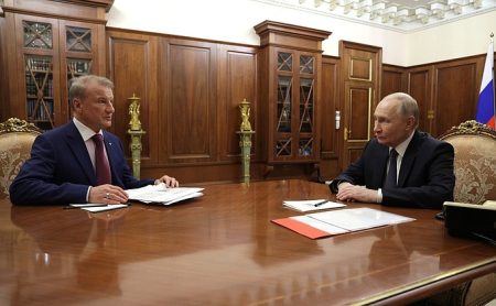 Переговоры с главой Сбербанка Германом Грефом