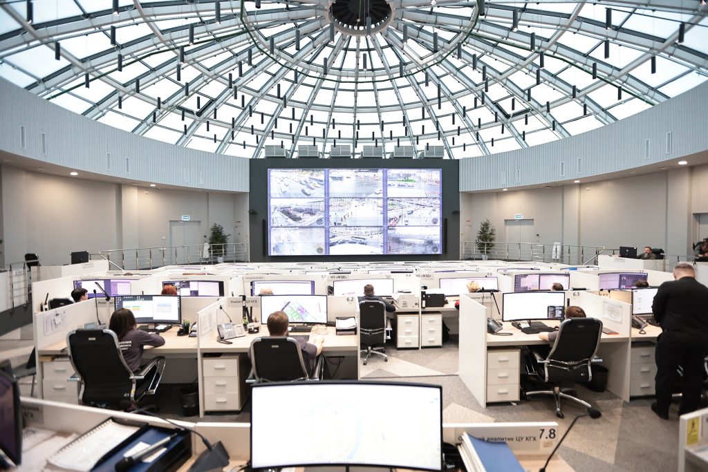 Единый центр управления руководит городским хозяйством в Москве