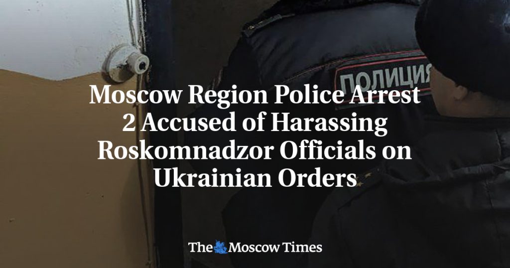 Полиция Московской области задержала 2 человек, обвиняемых в преследовании сотрудников Роскомнадзора по заказу Украины