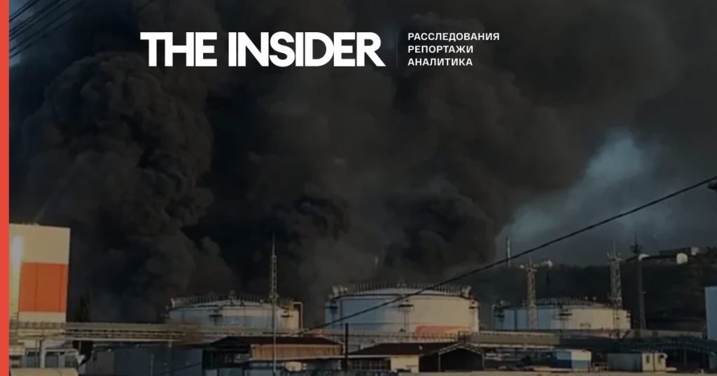 В Туапсе после пожара на терминале выпадает «нефтяной дождь»: бензол — канцероген, вызывающий рак