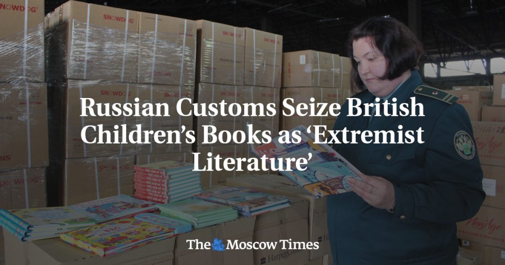 Российская таможня изымает британские детские книги как «экстремистскую литературу»