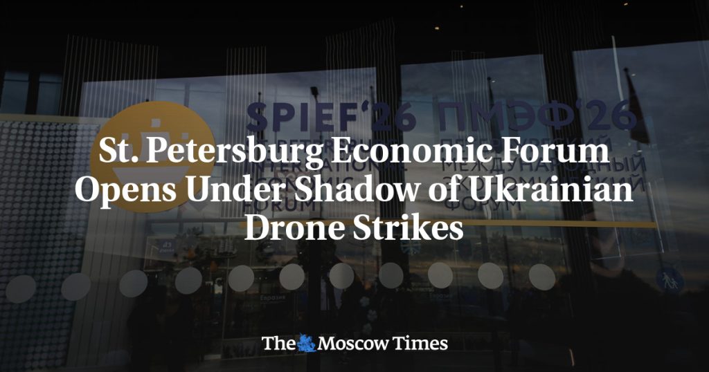 Петербургский экономический форум начинается в условиях украинских ударов дронов