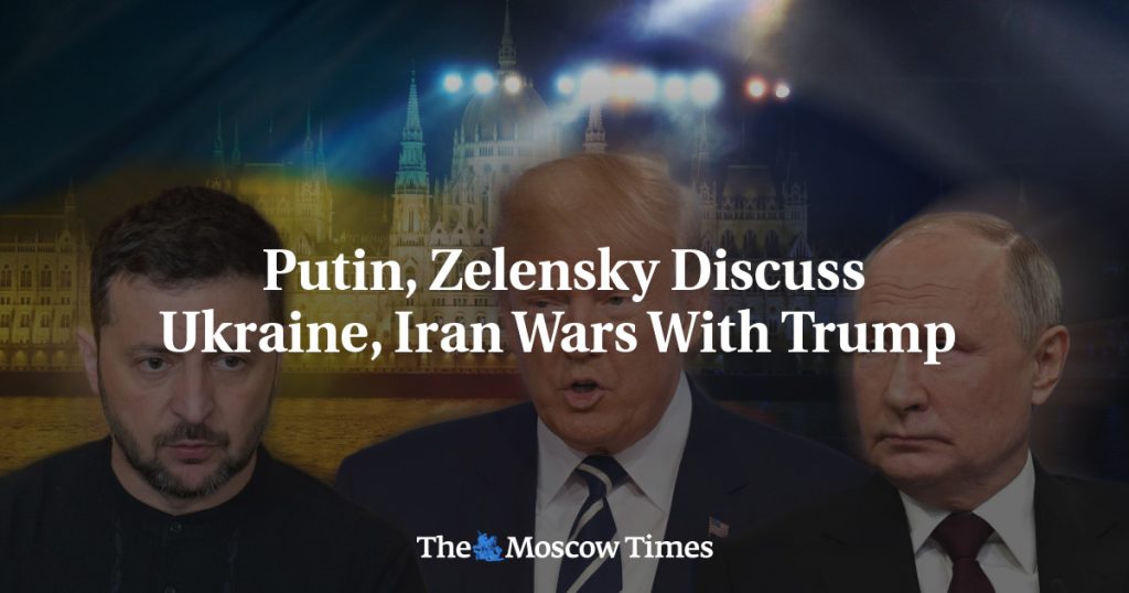Путин и Зеленский обсуждают войны в Украине и Иране с Трампом Путин и Зеленский обсуждают войны в Украине и Иране с Трампом