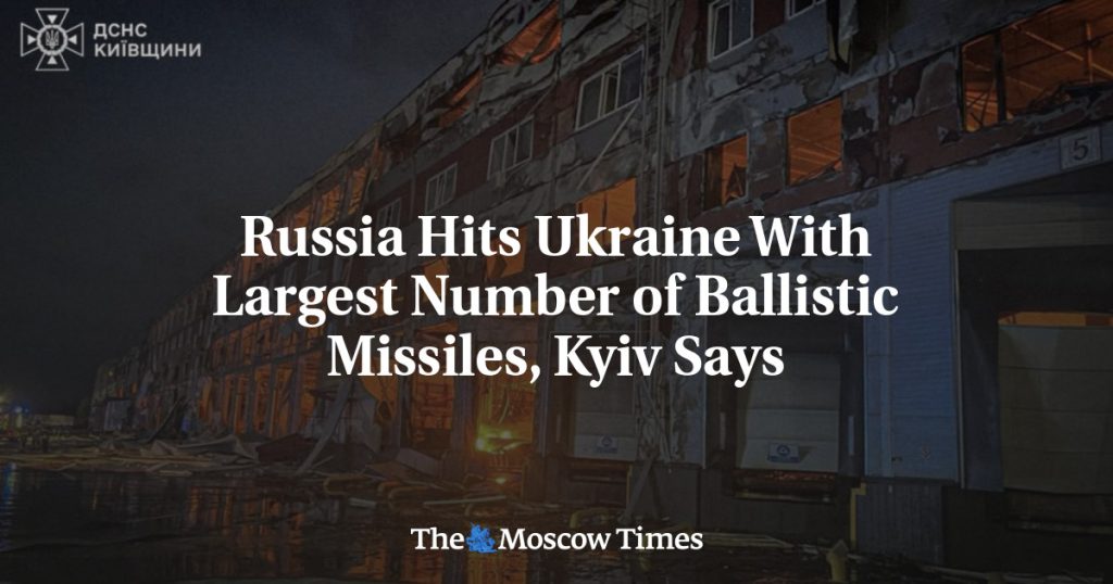 Россия нанесла по Украине наибольшее количество ударов баллистическими ракетами, заявляет Киев Россия нанесла по Украине наибольшее количество ударов баллистическими ракетами, заявляет Киев