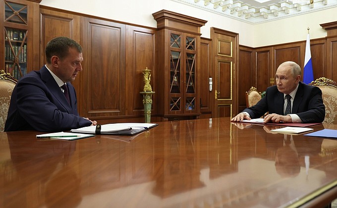 Переговоры с главой Запорожской области Евгением Балицким Переговоры с главой Запорожской области Евгением Балицким