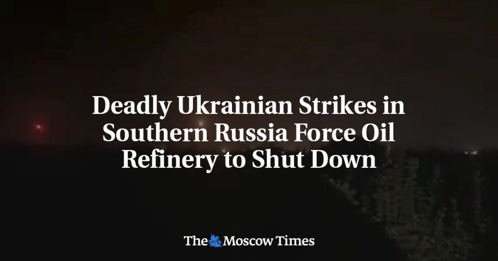 Смертоносные удары Украины на юге России вынудили нефтеперерабатывающий завод прекратить работу Смертоносные удары Украины на юге России вынудили нефтеперерабатывающий завод прекратить работу